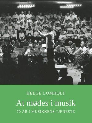cover image of At mødes i musik